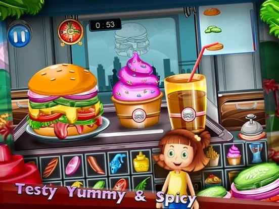 Изображение игры: Cooking Burger Shop