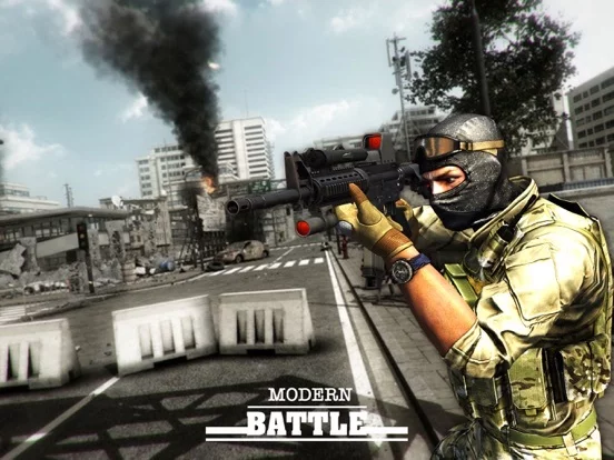 Изображение игры: Modern battle in the new city