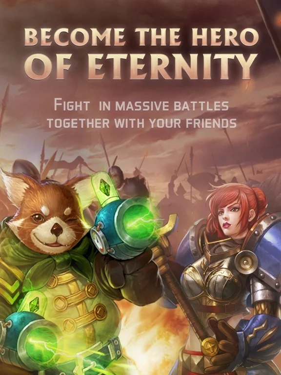 Изображение игры: Heroes of Eternity - battle