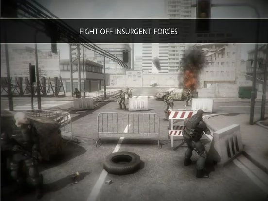 Изображение игры: Modern battle in the new city