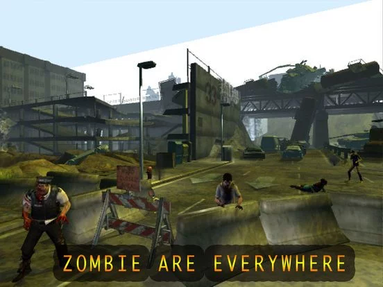 Изображение игры: Modern zombie battle