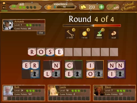 Изображение игры: Word Champs - unscramble the letters