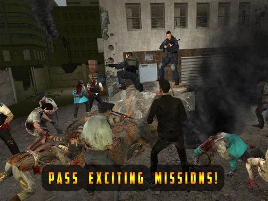 Изображение игры: Modern zombie battle