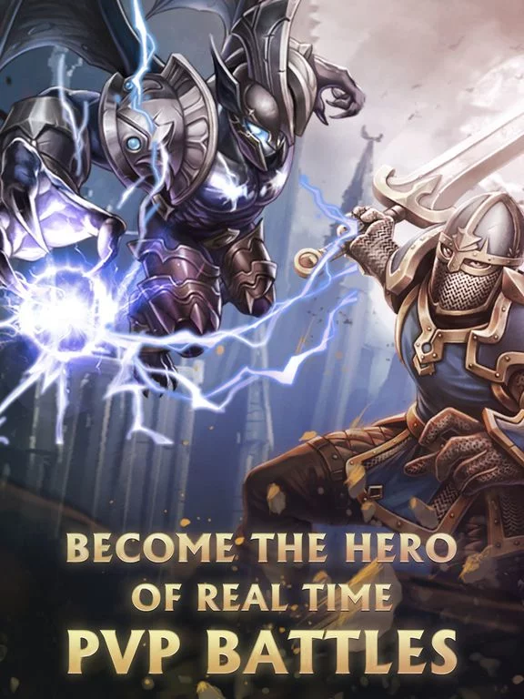 Изображение игры: Heroes of Eternity - battle