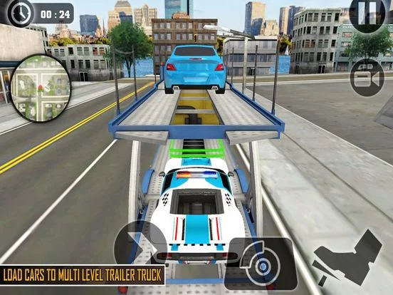 Изображение игры: Transporter Trailer Truck New