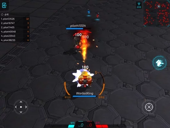 Изображение игры: warbot.io