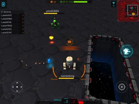 Изображение игры: warbot.io
