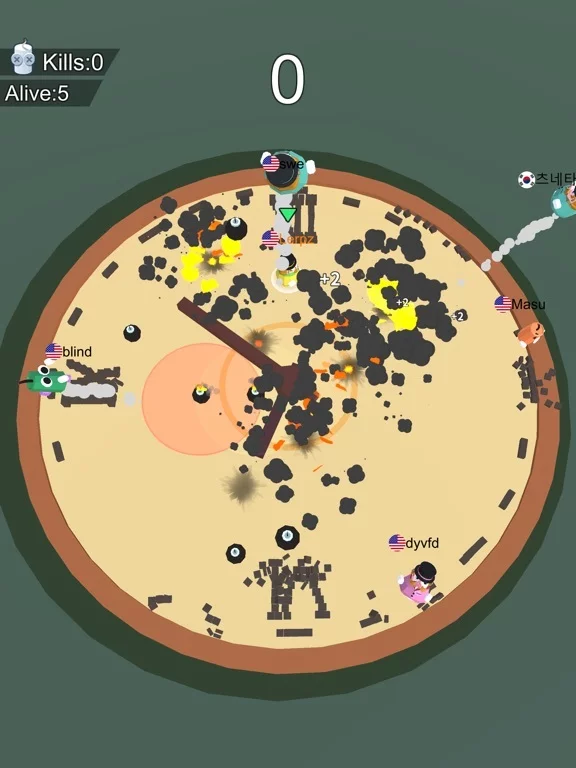 Изображение игры: Bomb Party.io