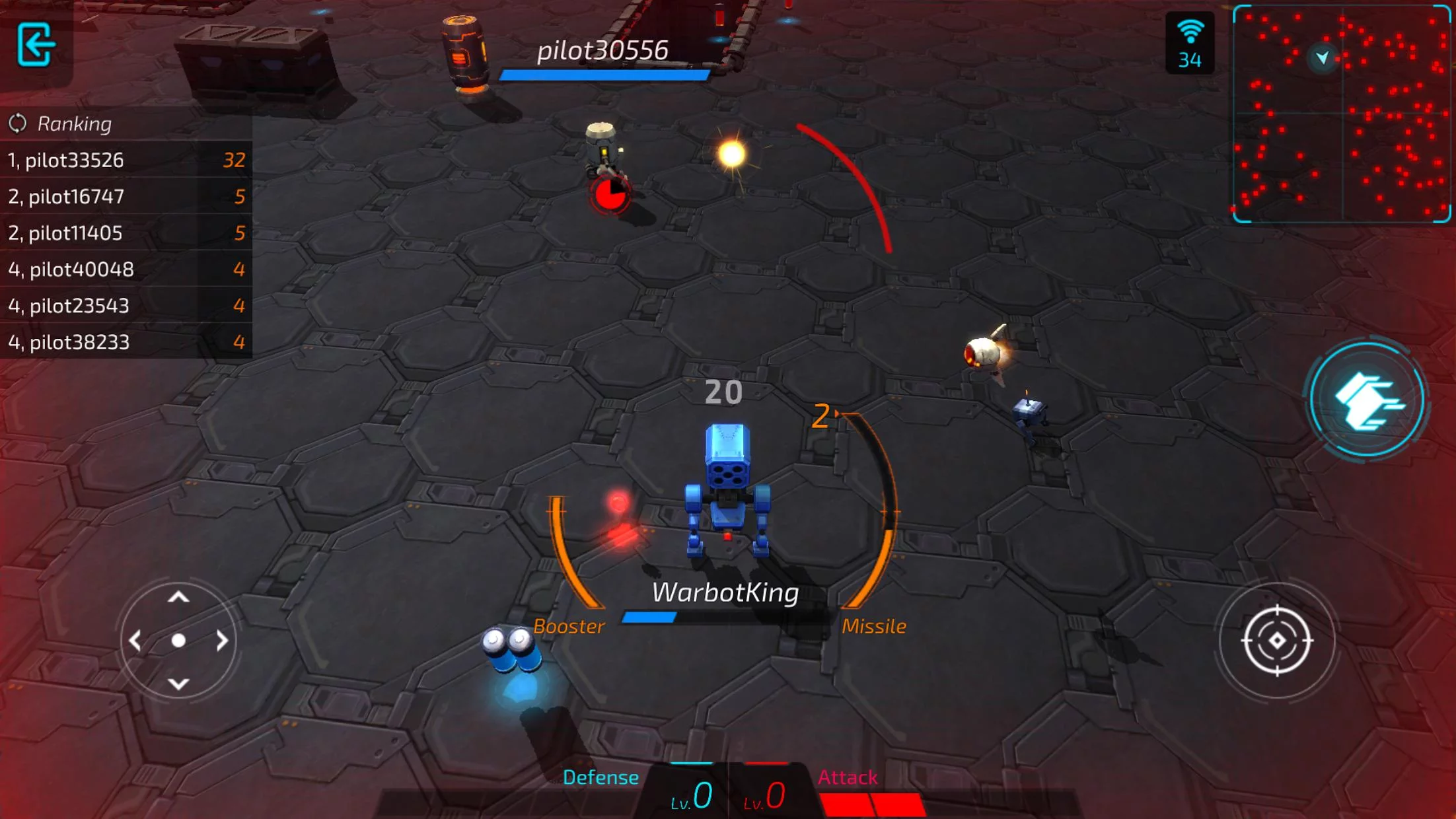 Изображение игры: warbot.io