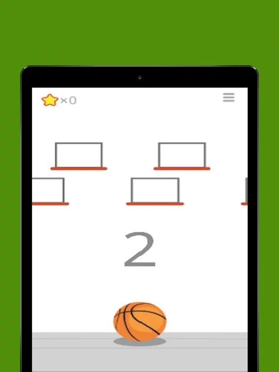 Изображение игры: Basketball 2D shooter Game