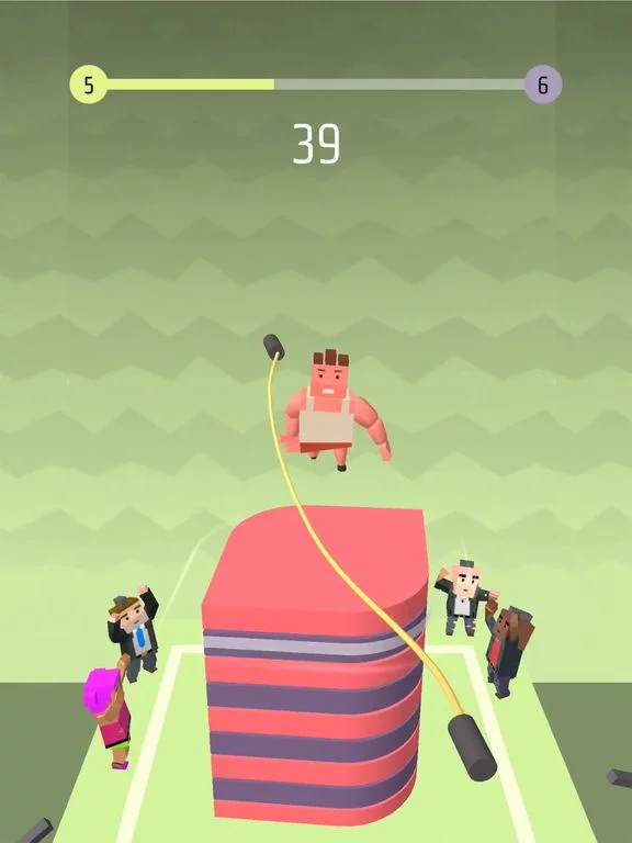 Изображение игры: Jumpy Rope Star