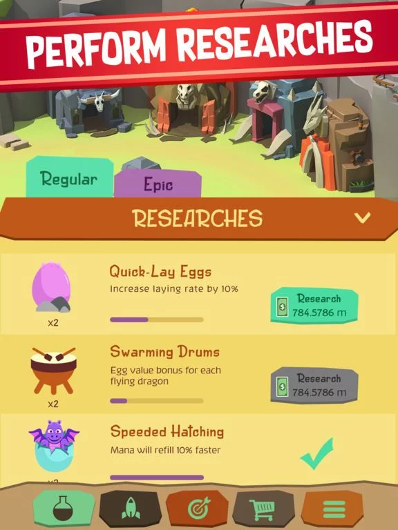 Изображение игры: Tiny Dragons - Clicker Game