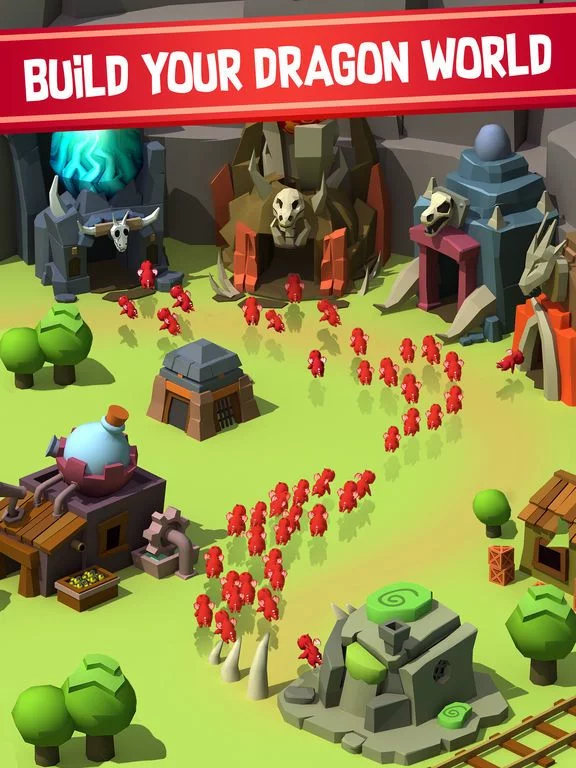 Изображение игры: Tiny Dragons - Clicker Game