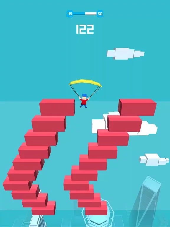 Изображение игры: Sky Diving Challenge