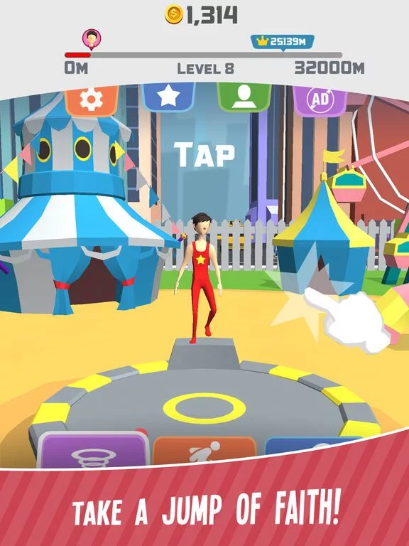 Изображение игры: Super Jump Star
