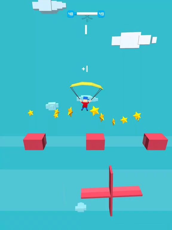 Изображение игры: Sky Diving Challenge