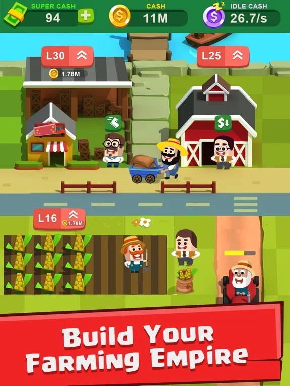Изображение игры: Farm Tycoon Idle Business Game