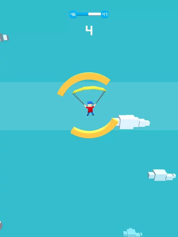 Изображение игры: Sky Diving Challenge