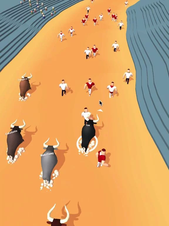 Изображение игры: Bull Race
