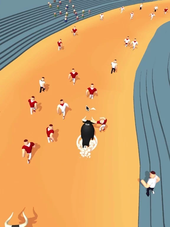 Изображение игры: Bull Race