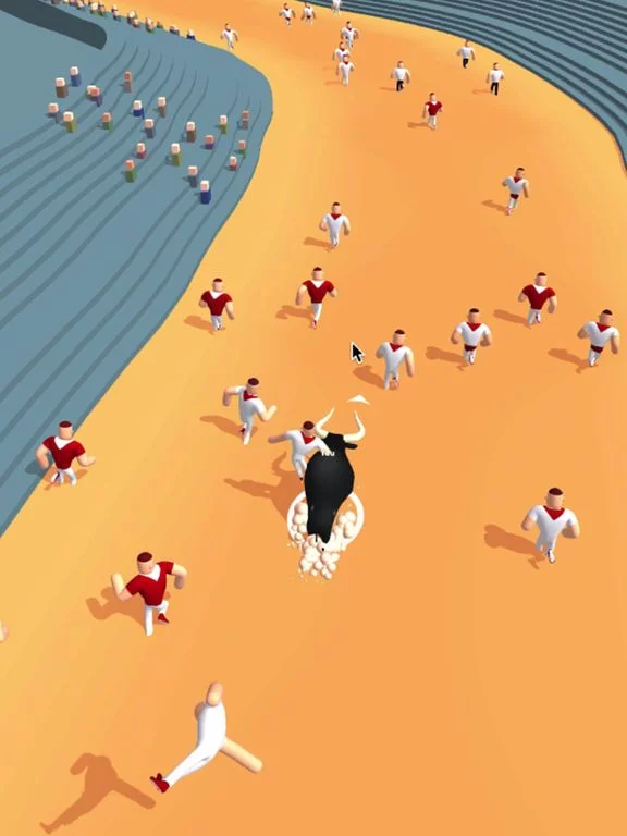 Изображение игры: Bull Race