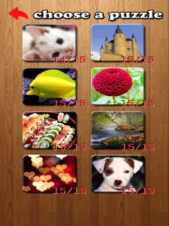 Изображение игры: Short Puzzles - simple jigsaw puzzle game