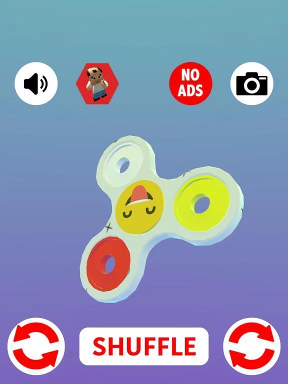 Изображение игры: Spinner 3D - Hundreds of Virtual Fidget Spinners