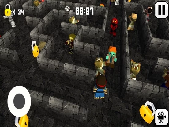 Изображение игры: Zombie Maze - Can you escape from the zombies ?