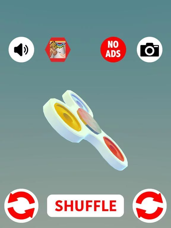 Изображение игры: Spinner 3D - Hundreds of Virtual Fidget Spinners