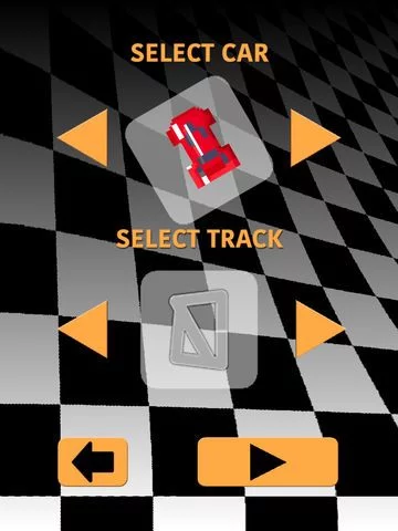 Изображение игры: Crash Race - The racing car game in 8 bit style