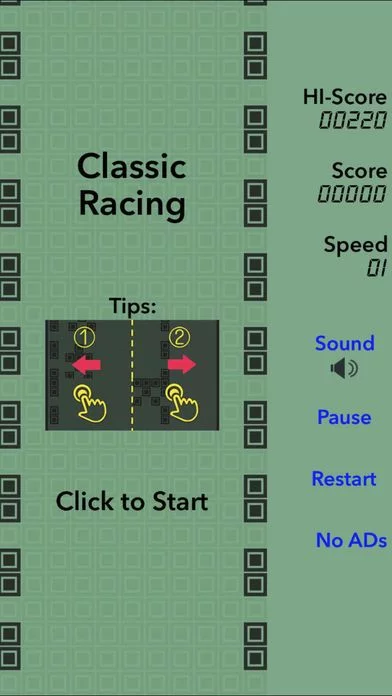 Изображение игры: Classic Brick Racing--Back to your Childhood