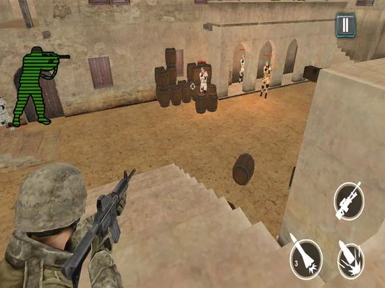 Изображение игры: Fury Commando Shooting Mission