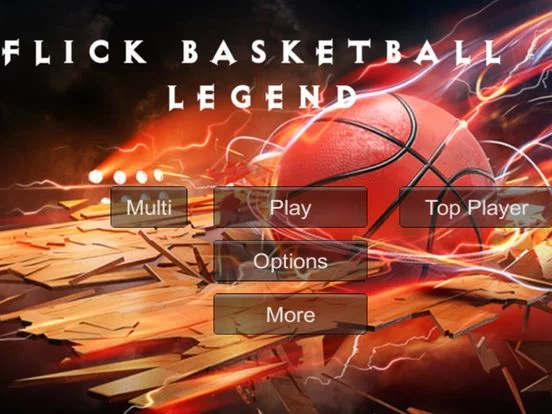 Изображение игры: Flick Basketball Legend