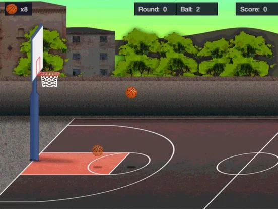 Изображение игры: Flick Basketball Legend