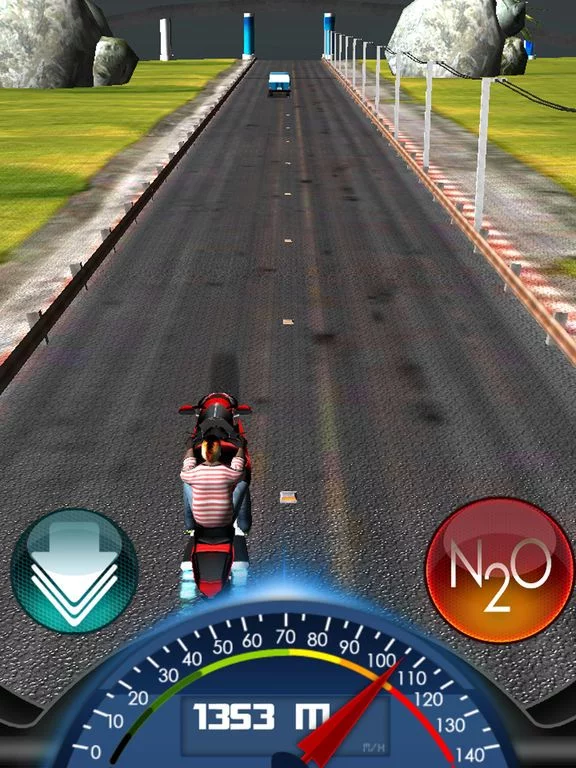 Изображение игры: Moto Racer 3D: King Speed Racing Game