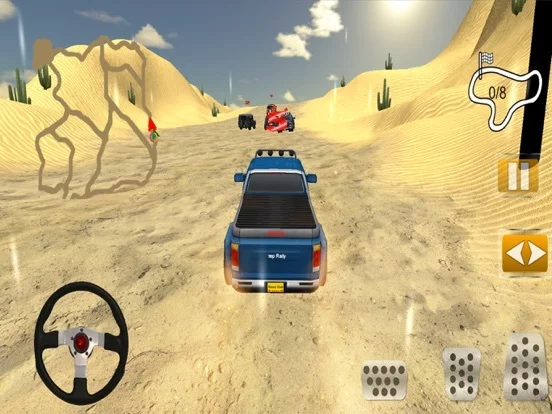 Изображение игры: Racing Champion In Desert
