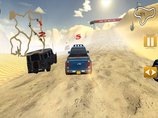 Изображение игры: Racing Champion In Desert