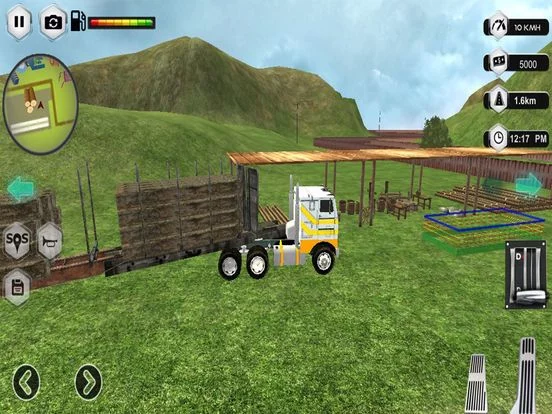 Изображение игры: Heavy Euro Trailer Drive