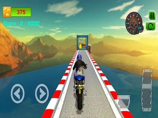 Изображение игры: Driving Bike In Space