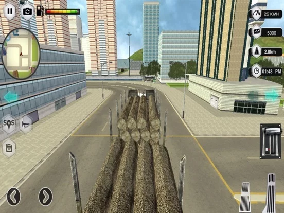 Изображение игры: Heavy Euro Trailer Drive