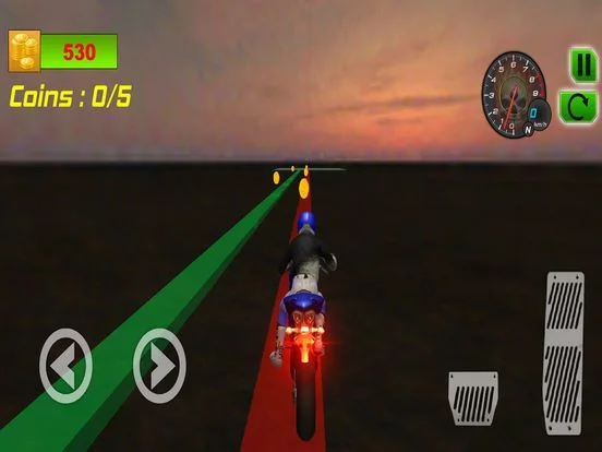 Изображение игры: Driving Bike In Space