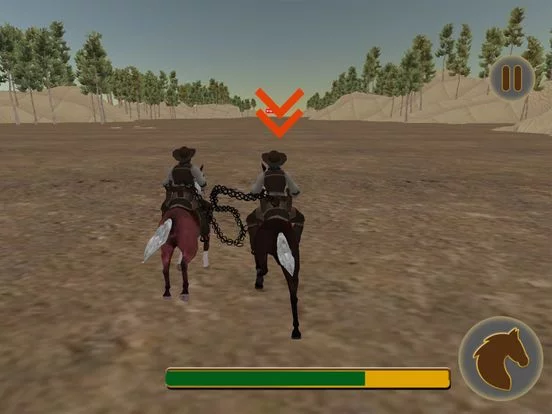 Изображение игры: Real Chained Horse Race