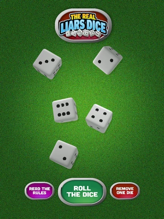 Изображение игры: The Real Liars Dice