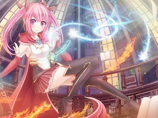 Изображение игры: Crystalline Visual Novel