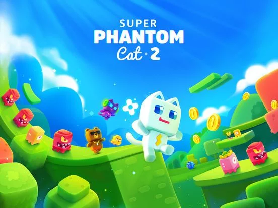 Изображение игры: Super Phantom Cat 2