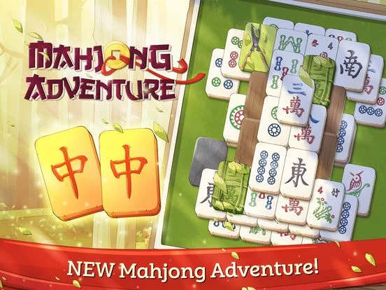 Изображение игры: Mahjong Adventure