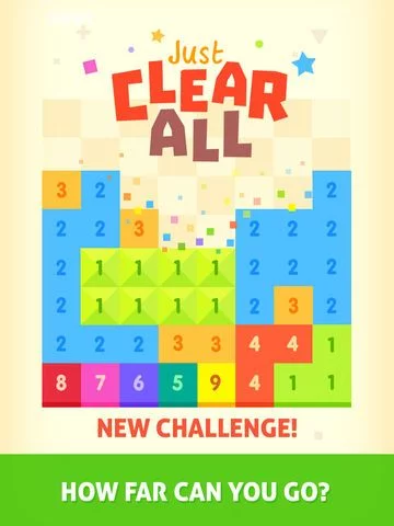 Изображение игры: Just Clear All - popping numbers puzzle game