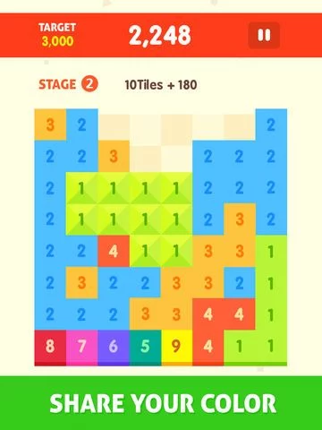 Изображение игры: Just Clear All - popping numbers puzzle game
