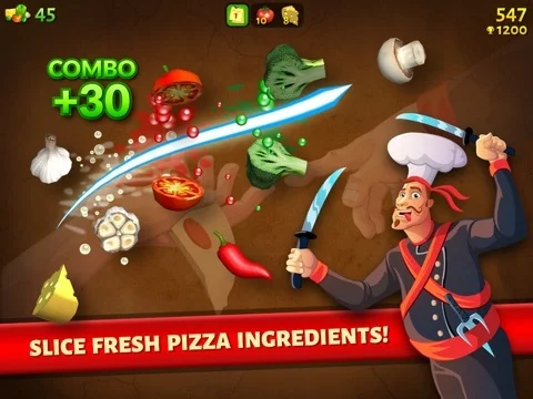 Изображение игры: Pizza Ninja Story