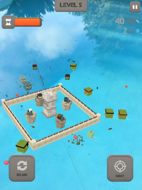 Изображение игры: AR Angry Zombies
